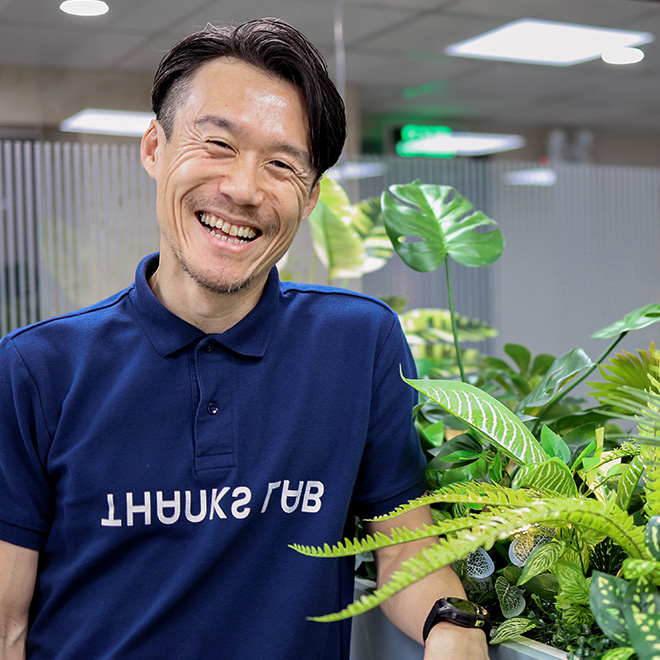 サンクスラボ専務取締役COO雲井 俊太郎